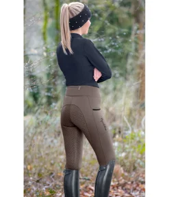 Legging d'équitation thermique à fond intégral grip Kristen