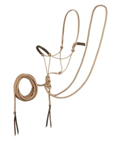 Licol à noeuds avec rênes Mecate Merano