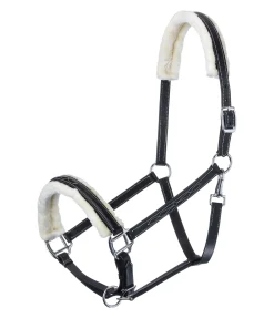 Licol en cuir avec polaire Teddy Stitch