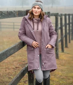 Manteau de pluie avec doublure en fourrure Teddy Paris