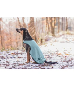 Manteau de pluie pour chien Eldoro II avec doublure intérieure en polaire, 0g