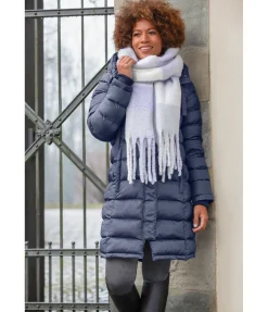 Manteau d'équitation matelassé à capuche Minou