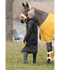 Manteau d'équitation matelassé à capuche Anne
