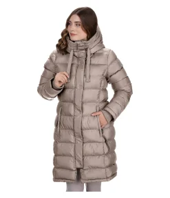 Manteau d'équitation matelassé à capuche Minou