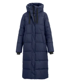 Manteau d'équitation matelassé à capuche Anne