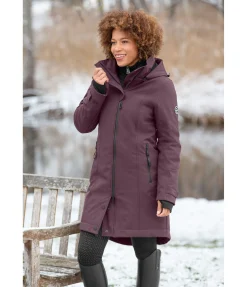 Manteau d'équitation softshell à capuche Aurelie