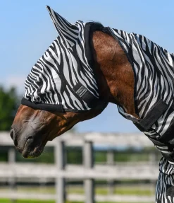 Masque anti-mouches Zebra