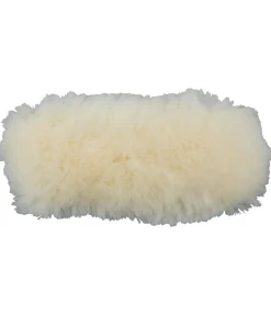 Mentonnière en fourrure d'agneau