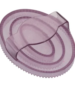 Mini étrille en caoutchouc à paillettes