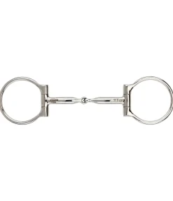 Mors à anneaux Stainless Steel Offset Dee Snaffle