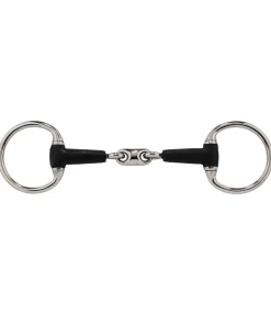 Mors à olives en caoutchouc double brisure épaisseur 14 mm