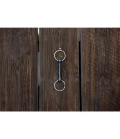 Mors droit en caoutchouc épaisseur 18 mm