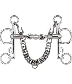 Mors pelham double brisure