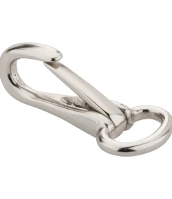 Mousqueton ovale pour rênes