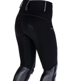 Pantalon d'équitation à fond intégral grip enfant Amira