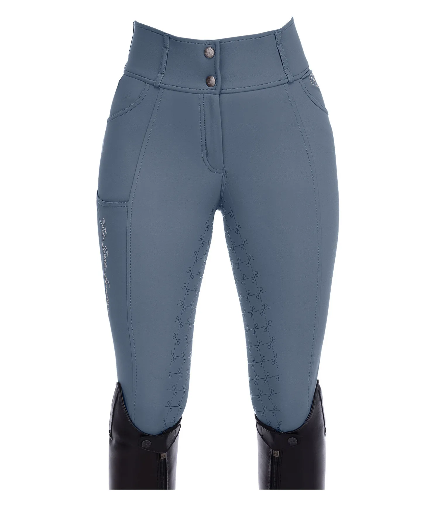 Pantalon d'équitation à fond intégral grip Femke