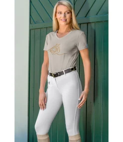 Pantalon d'équitation à fond intégral grip Basic