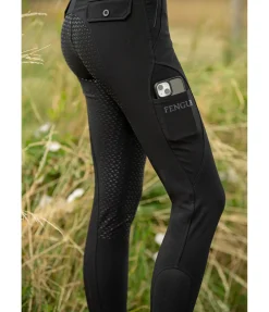 Pantalon d'équitation à fond intégral grip Erla