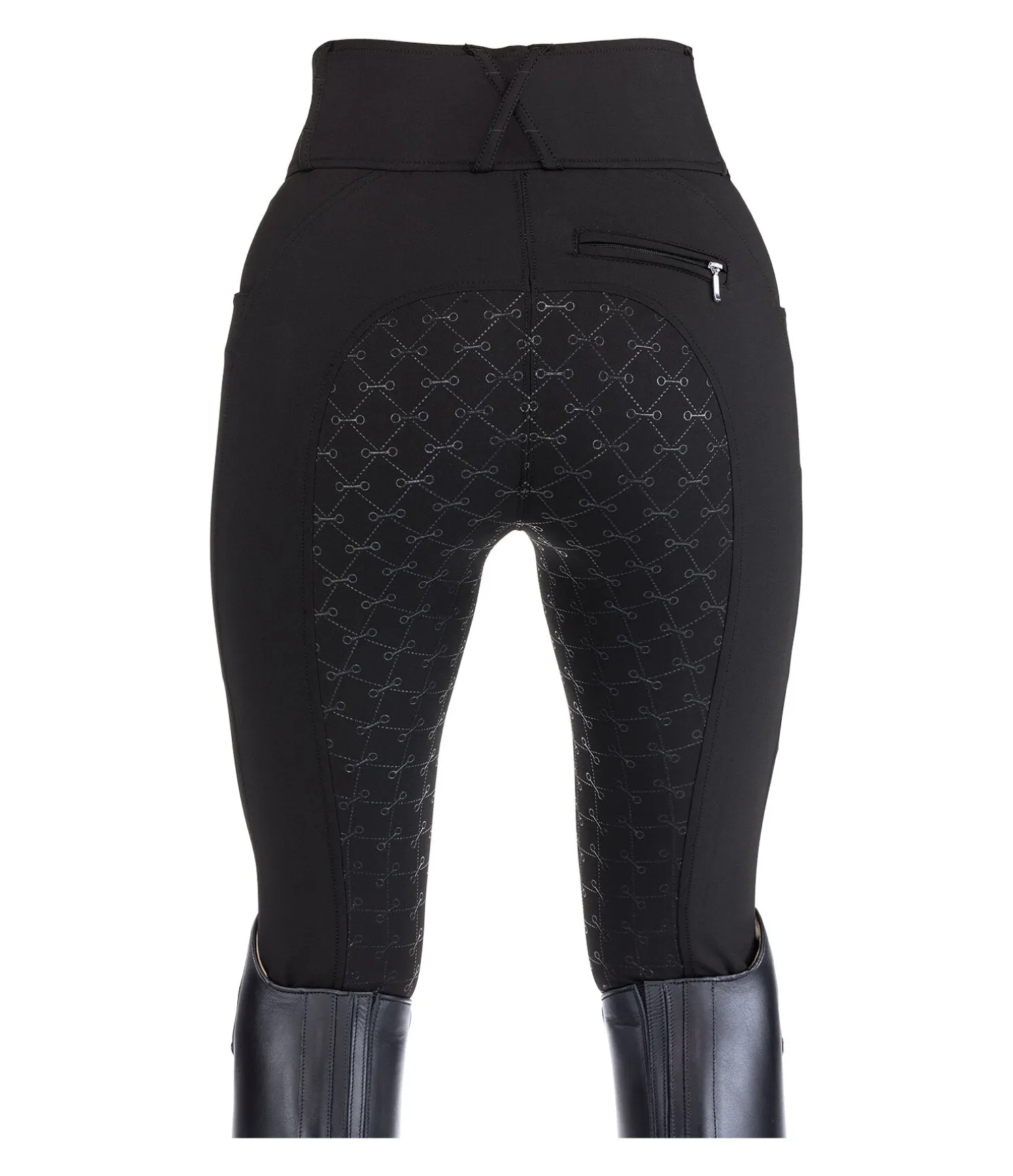 Pantalon d'équitation à fond intégral grip Femke