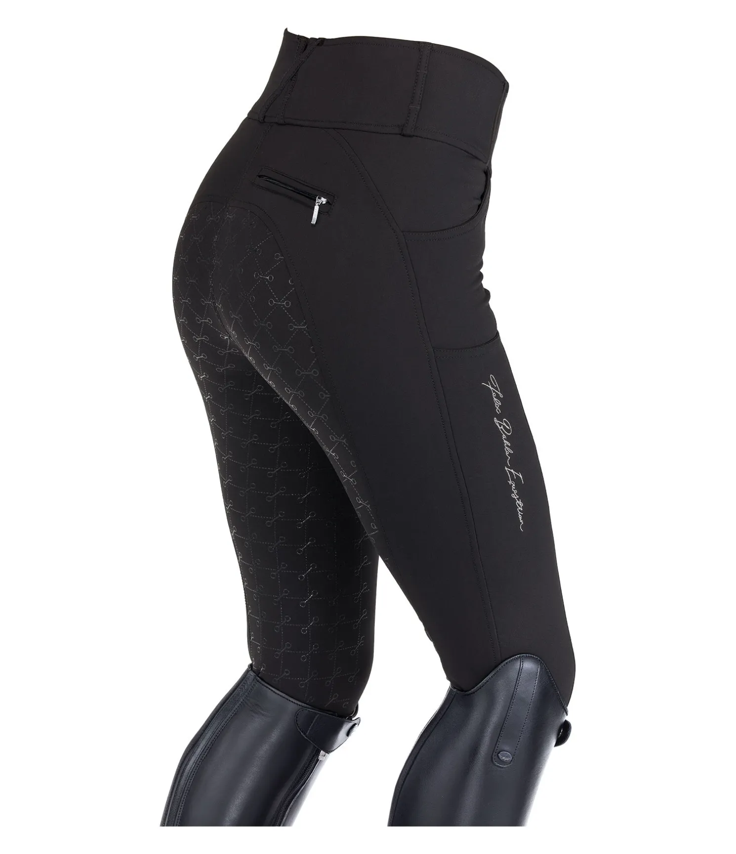 Pantalon d'équitation à fond intégral grip Femke