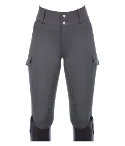 Pantalon d'équitation cargo à fond intégral Carla