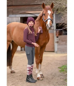 Pantalon d'équitation cargo à fond intégral Carla
