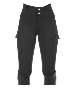 Pantalon d'équitation cargo à fond intégral Carla