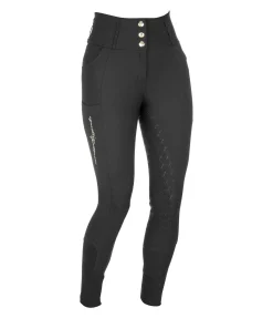 Pantalon d'équitation confort taille haute à fond intégral grip Tabea