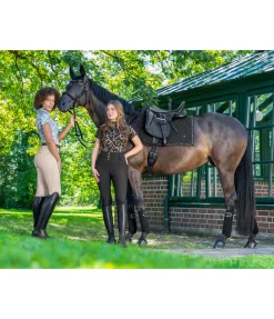 Pantalon d'équitation confort taille haute à fond intégral grip Tabea