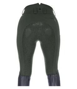 Pantalon d'équitation confort taille haute à fond intégral grip Juliane