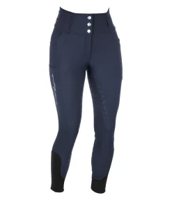 Pantalon d'équitation confort taille haute à fond intégral grip Tabea