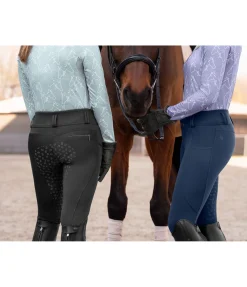 Pantalon d'équitation d'hiver grip enfant Lovis