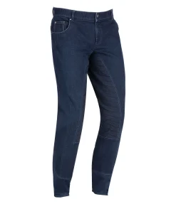 Pantalon d'équitation en jean grip homme Henry