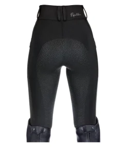 Pantalon d'équitation hybride à fond intégral grip enfant Ilva