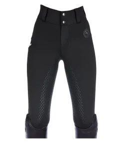 Pantalon d'équitation hybride à fond intégral grip enfant Jola