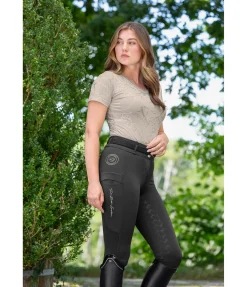 Pantalon d'équitation hybride à fond intégral Kathleen