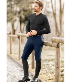 Pantalon d'équitation hybride à fond intégral homme Lyon
