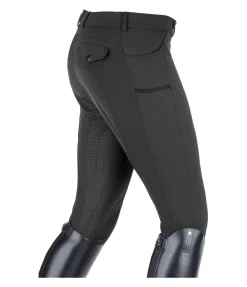 Pantalon d'équitation hybride thermique à fond intégral grip homme Kansas