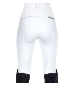 Pantalon d'équitation hybride à fond intégral grip enfant Jola