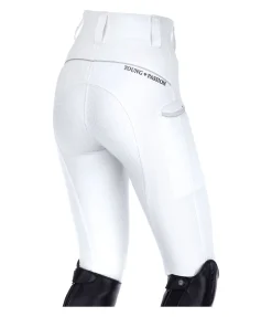 Pantalon d'équitation hybride à fond intégral grip enfant Jola