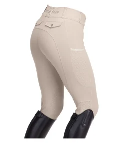 Pantalon d'équitation mesh hybride à basanes grip Romy