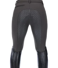 Pantalon d'équitation softshell à fond intégral grip homme Oliver