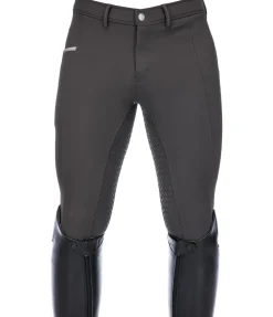 Pantalon d'équitation softshell à fond intégral grip homme Oliver