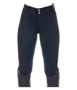 Pantalon d'équitation thermique et hybride à fond intégral grip enfant Nevis