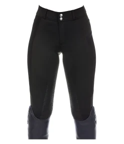 Pantalon d'équitation thermique et hybride à fond intégral grip enfant Nevis