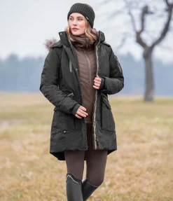 Parka d'équitation technique à capuche Ulla