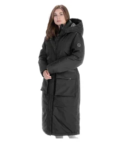 Parka longue à capuche Claudi