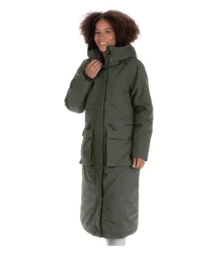 Parka longue à capuche Claudi