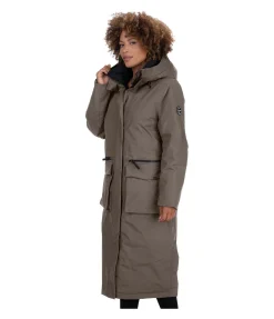 Parka longue à capuche Claudi