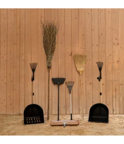 Pelle à fumier XL Mistboy avec manche et râteau